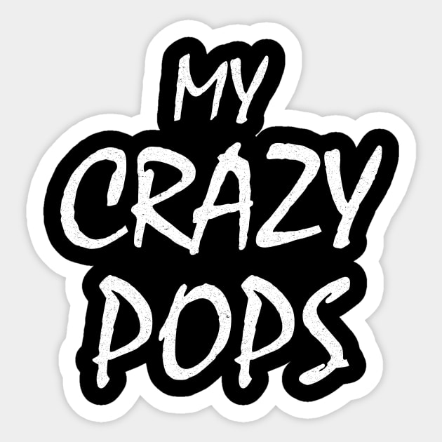 My crazy pops Sticker by Inyourdesigns